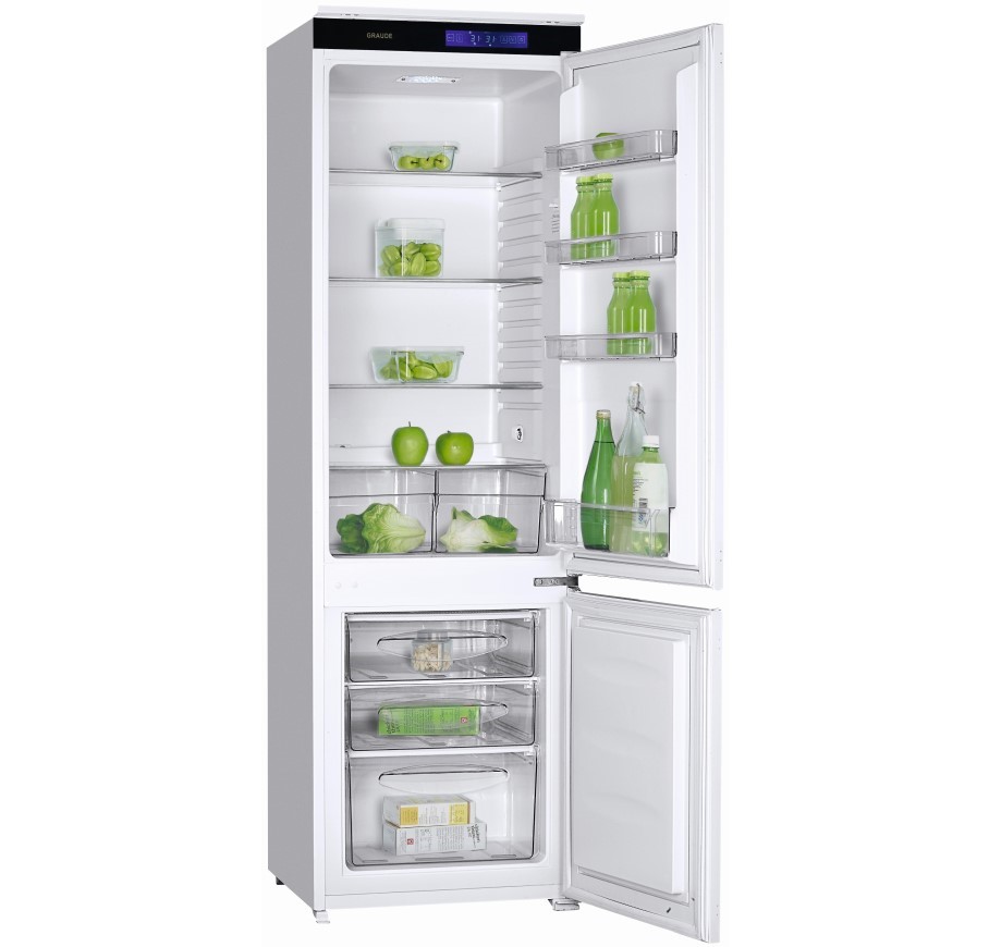 картинка Интегрируемый холодильно-морозильный шкаф GRAUDE IKG 180.1 магазин Graude являющийся официальным дистрибьютором в России 